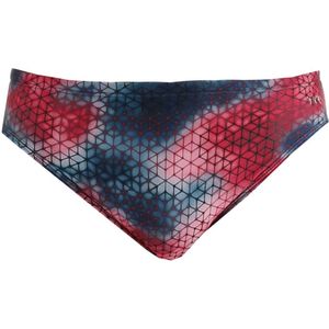 TYR Zwemslips - UV50+ - Starhex Racer - Rood Multi - TYR - 10 jaar (140) - Badmode