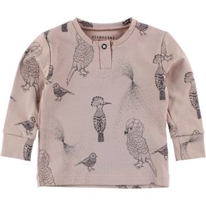 Fixoni Blouse - Elemental - Roze m. Vogels - Fixoni - 50 - Shirts
