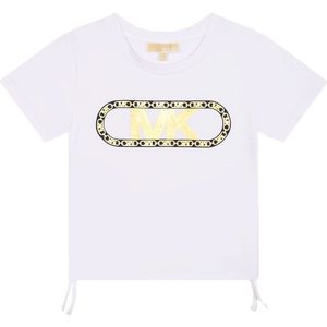 Michael Kors T-Shirt - Wit m. Goud - Michael Kors - 12 jaar (152) - T-Shirts
