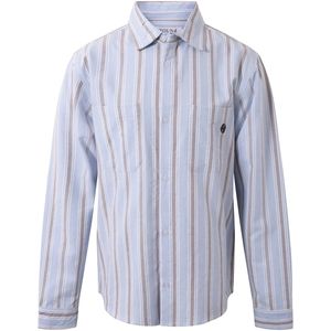 Hound Overhemd - Dusty Blue - Hound - 8 jaar (128) - Overhemd