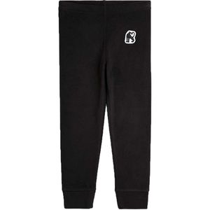 Mini Rodini Fleecebroek - Zwart m. Panter - Mini Rodini - 80/86 - Fleece Broek