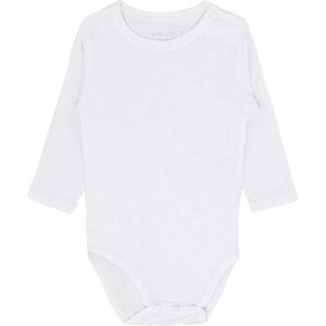 Hust and Claire Romper l/s - Buller - Bamboe - Wit - Hust and Claire - 50 - Romper L/S