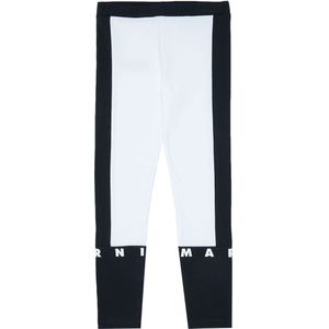 Marni Leggings - Wit m. Zwart - Marni - 14 jaar (164) - Leggings