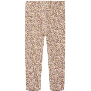 Hust and Claire Leggings - Wafel - Lamia - Havermelk m. Bloemen - Hust and Claire - 74 - Leggings