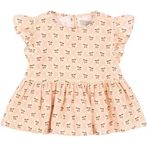 Konges Sløjd Top - Mousseline - Coco - Cherry Roze Motief - Konges Sløjd - 1 jaar (80) - Tanktop