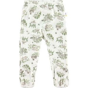 Joha Leggings m. Voet - Wol/Zijde - Off White m. Bomen - Joha - 50 - Leggings - Wol