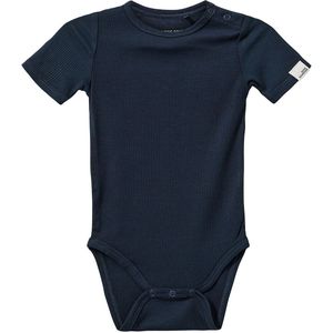Sofie Schnoor Romper s/s - Rib - Navy Blue - Sofie Schnoor - 56 - Romper S/S