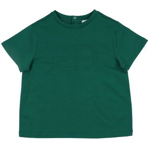 Emporio Armani T-Shirt - Verde Logo - Emporio Armani - 12 mnd - T-Shirts