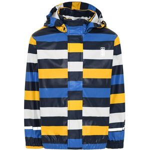 LEGO® Wear Regenjas - PU - LWJonathan 102 - Blauw m. Strepen - LEGO® Wear - 4 jaar (104) - Regenjas