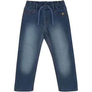 Minymo Jeans m. Voering - Sweat Denim - Parijse Nacht - Minymo - 4 jaar (104) - Jeans