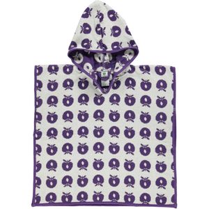 Småfolk Handdoek Poncho - Purple Heart - Småfolk - 3-5 jaar (98-110) - Babyhanddoek