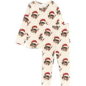 The New Pyjama set - Rib - TnstHoliday - Gardenia CAT - The New - 1 jaar (80) - Pyjama - Tweedelig