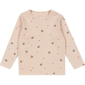 Konges Sløjd Blouse - Rib - Ella - Cherry Coeur Blush - Konges Sløjd - 1 jaar (80) - Shirts