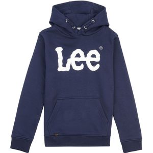 Lee Hoodie - Wiebelige afbeelding - Navy Blazer - Lee - 9-10 jaar (134-140) - Hoodie