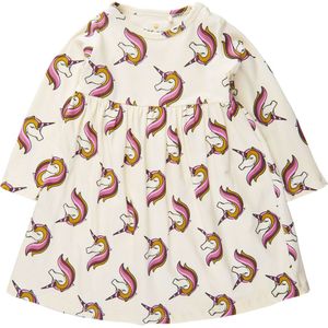 The New Siblings Jurk - TnsHeba - White Swan m. Eenhoorns - The New - 74 - Jurk