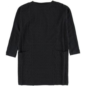 Rosemunde Jurk - Antraciet Grijs m. Patroon - Rosemunde - 12 jaar (152) - Jurk