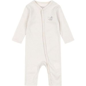 Fanga Fontana Pyjamapak - Fio - Thee Stripe Grijs Dawn - Fanga Fontana - 0-1 mnd - Pyjamapak