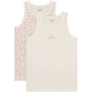 CeLaVi Onderhemden - 2-pack - Snow White - CeLaVi - 130 - Onderhemd