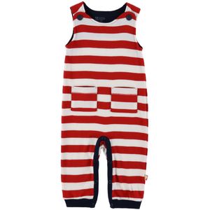 Katvig Tuinbroek - Rood/Wit Gestreept - Katvig - 56 - Tuinbroek