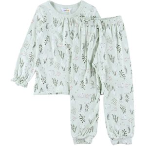 Joha Pyjama set - Bamboe - Munt m. Zwaan - Joha - 90 - Pyjama - Tweedelig
