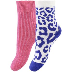 Molo Sokken - 2-pack - Nomi - Roze Limonade - Molo - 17/19 - Sokken