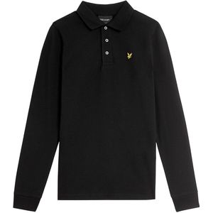 Lyle & Scott Poloshirt - Jet Black - Lyle & Scott - 9-10 jaar (134-140) - Shirts