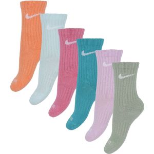 Nike Sokken - Prestaties Basic - Dri-Fit - 6-pack - Glacier Bl - Nike - 27/35 - Sokken