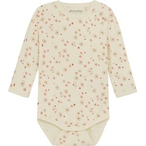 Minymo Romper l/s - Viscose - Dusty Ceder - Minymo - 56 - Romper L/S