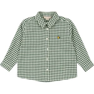Konges Sløjd Overhemd - Gevoerd - Green Controleer - Konges Sløjd - 1½ jaar (86) - Overhemd