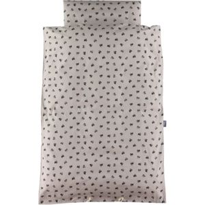 Nørgaard Madsens Beddengoed - Beige/Bruin m. Tractoren - Nørgaard Madsens - Julinor - Beddengoed - Junior