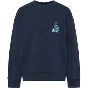 Grunt Sweatshirt - GrBalmy - Navy - Grunt - 10 jaar (140) - Sweatshirt