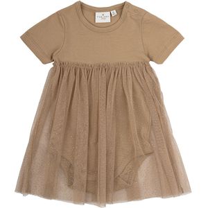 The New Body met Rok s/s - TnsKamma - Maïsstengel - The New - 1 jaar (80) - Romper S/S