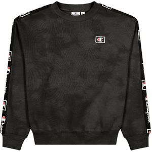 Champion Fashion Sweatshirt - Zwart m. Logo - Champion - 18-20 jaar - Sweatshirt