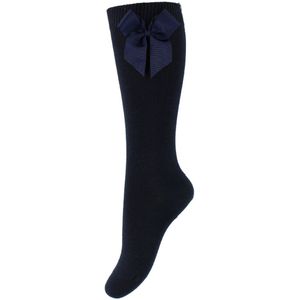 Condor Kniesokken m. Vlinderdas - Navy - Condor - 32/35 - Sokken