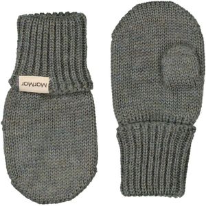 MarMar Wanten - Wol - Gebreid - Alvilda - Olive Leaf Melange - MarMar - 2-3 jaar (92-98) - Wanten