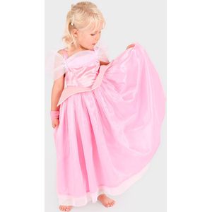 Den Goda Fen Kostuum - Dress Roze Princess Instellen - Den Goda Fen - 2-4 jaar (92-104) - Kostuum