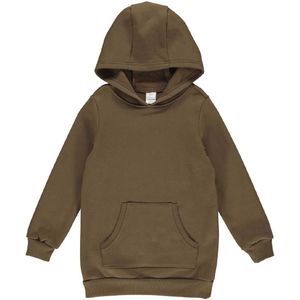 Freds World Sweatjurk m. Capuchon - Brown Mist - Freds World - 4 jaar (104) - Jurk