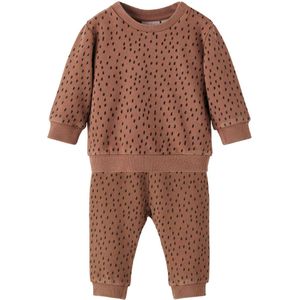 Name It Sweatset - NbnOon - Kokosnoot Shell - Name It - 68 - Joggingpakken