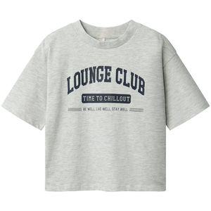 Name It T-Shirt - NkfBekaren - Light Grey Melange - Name It - 6 jaar (116) - T-Shirts