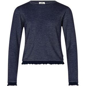 Mads Nørgaard Blouse - Trisa - Navy/Zilveren glitters - Mads Nørgaard - 10 jaar (140) - Shirts