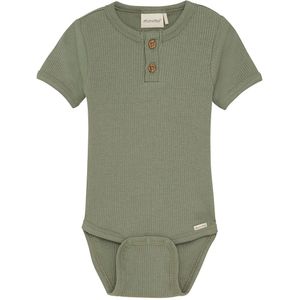 Minymo Romper s/s - Rib - Sea Spuiten - Minymo - 56 - Romper S/S