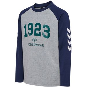 Hummel Blouse - hmlNipps - Light Grey Melange - Hummel - 4 jaar (104) - Shirts