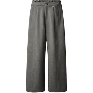 Molo Broek - Alvina - Grey Silver Controleer - Molo - 8 jaar (128) - Broeken - Katoen