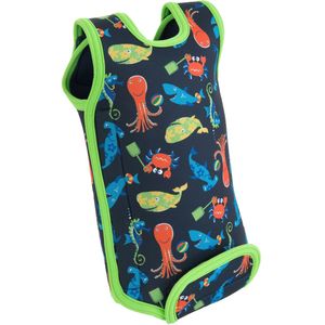 Konfidence Duikpak - BabyWarma - Sea Friends Navy/Limoen - Konfidence - 12-24 mnd - Wetsuits