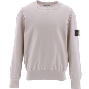 Stone Island Blouse - Gebreid - Beige - Stone Island - 8 jaar (128) - Shirts