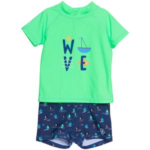 Color Kids Badset - Zwemtop/Zwembroek - Summer Green - Color Kids - 74 - Badmode