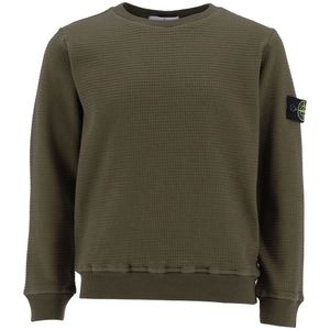 Stone Island Blouse - Militair Green - Stone Island - 8 jaar (128) - Shirts
