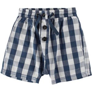 Wheat Shorts - Blauw/Wit Geruit - Wheat - 3 mnd - Shorts