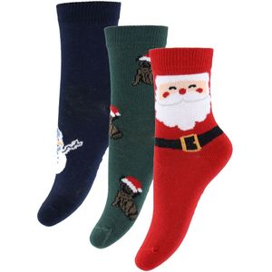 Minymo Sokken - 3-pack - Rio Rood - Minymo - 31/34 - Sokken