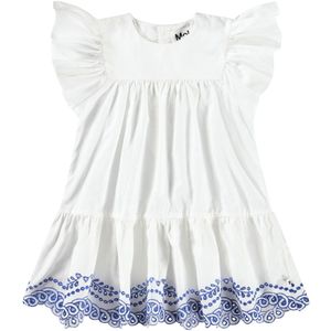 Molo Jurk - Cammas - Crisp White - Molo - 1 jaar (80) - Jurk